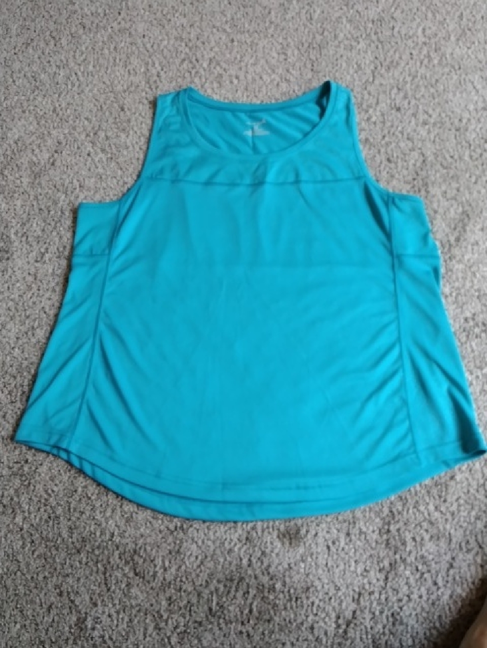 exertek Turquoise Athletic Tank Top